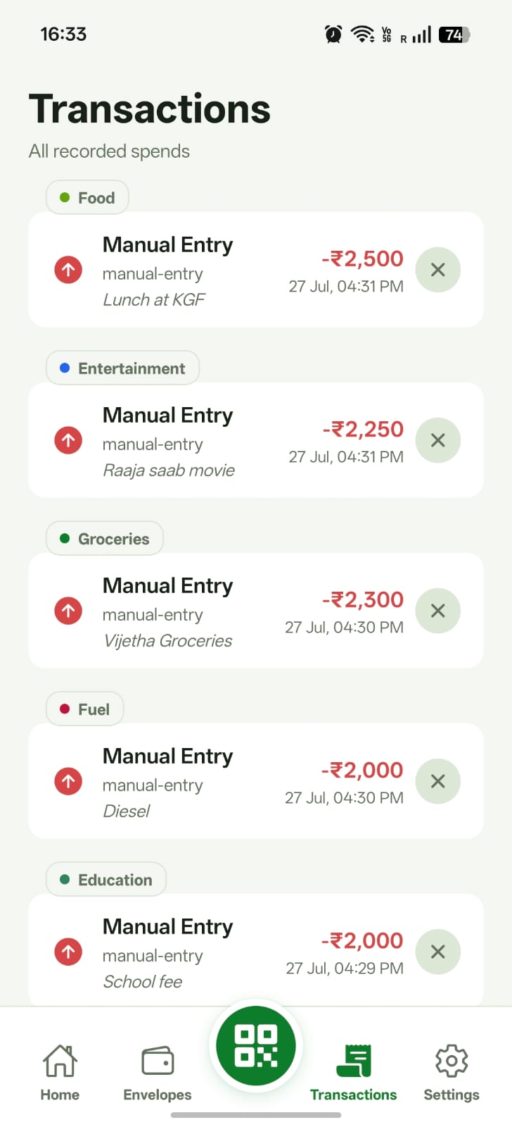 UPIWise app screenshot 3