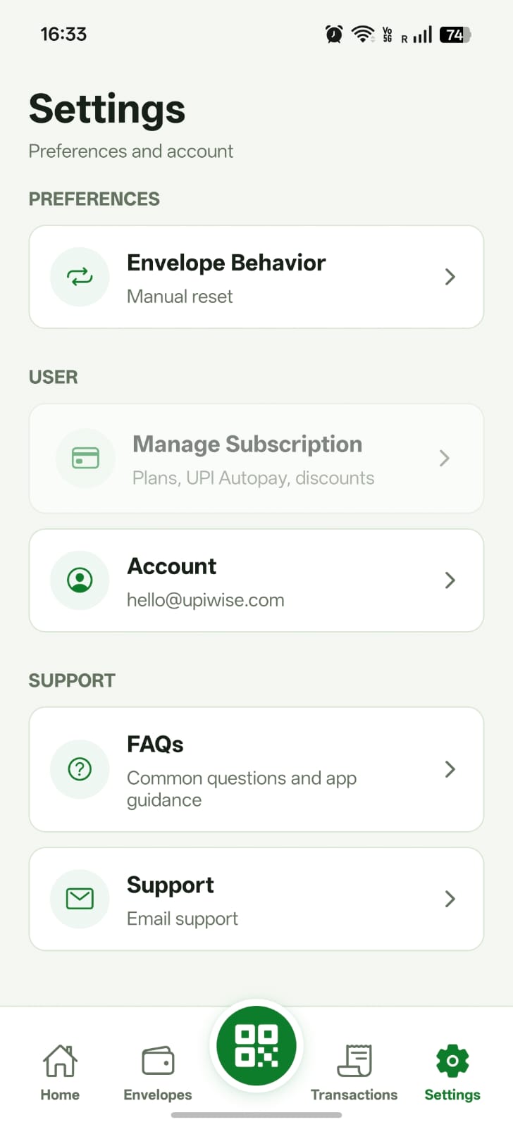 UPIWise app screenshot 4